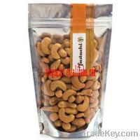 Sell transparent stand up foil zipper pouch for cashew nut