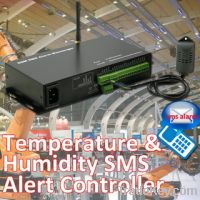 Temperature & Humidity SMS Alert Controller GSMS-THR-SX