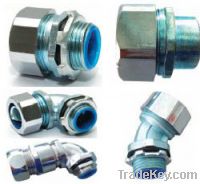 Flexible metal cable conduit fittings, Flexble cable pipe fittings