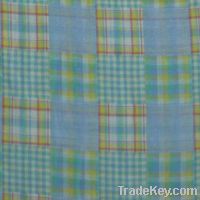 Sell  cotton woven shirt fabric , yarn dyed fabric, cotton poplin