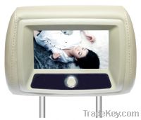 7 TFT LCD Headrest Monitor/2AV(IR)
