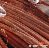 Sell Copper Wire Scrap (Millberry) 99.99%