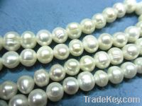 Sell White Fresh Water Pearl Loose Beads