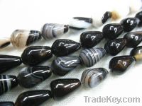 Sell Agate ONYX Drop Beads Gemstone Loose Beads