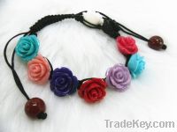 Sell Fashion Jewelry Rose Flower Bracelets