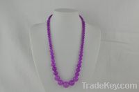 Sell Graduated Stone Beads Necklace Jewelry