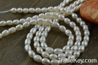 Sell Fresh Water Pearl Rice Loose Beads for Fashion Jewelry