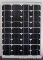 Sell high efficiency 50W mono solar panel