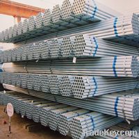 Sell ASTMA53 Hot dipped galvanized erw welded scaffolding steel pipe