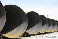 Sell SSAW welded ASTMA53 spiral steel pipe