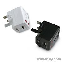 Universal Travel Adapter  With USB Charge HS-T095U