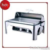 Sell Stainless Steel Rectangle Roll Top Deluxe Chafing Dish SF-7001S