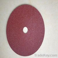 Sell 6 inch aluminum oxide fiber abrasive sand discs for polishing