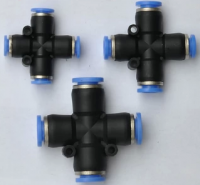 quick pneumatic plastic fitting/connector/coupling  PU SS
