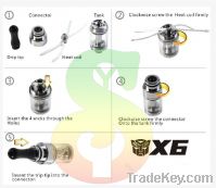 Sell King Kong X6 E Cigarette Atomizer/Clearomizer