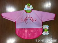 Sell PEVA baby bib s with sleeves