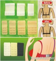 Sell removable nylon bra extender with hook and eye