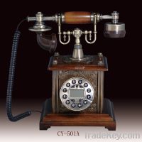 CY-501A wood antique telephone