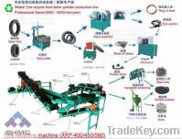 Waste Tire Recycling Machine For Rubber Powder