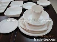 Sell eco paper plate, paper tray, paper bowl, paper lunch box