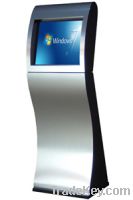 Sell S2 classic slim and sleek stainless steel touchscreen kiosk.