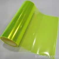 Sell PVC  Fluorescent Yellow Car Light Protective Vinyl Film