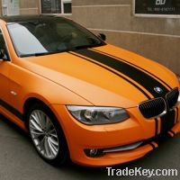 Sell car film  Car Bodywork Color Changing Orange Matte