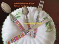 Sell flatware with PS handle color paper insert ST6610