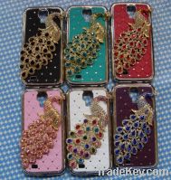 Sell for Peacock Crystal Bling Case for Samsung Galaxy S4 i9500