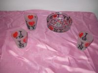 Sell candle holders with logos