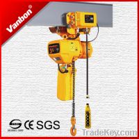 Sell Electric Chain Hoist 3t--Electric Trolley Mounted Type