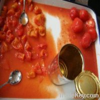 Sell new crop Canned Tomato  (Peeled or Unpeeled)