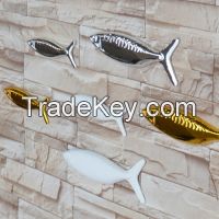 Resin sea fishes crafts for wall decoration