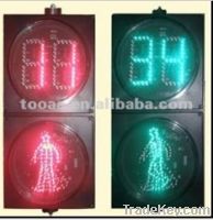 Sell 300mm Dynamic Pedestrian Traffic Light with countdown timer