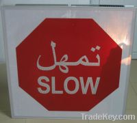 Sell Aluminum Arabic Solar LED Slow Sign