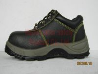 Sell genuine leather steel toe safety work shoes