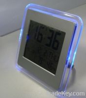 Multi-Functional LCD Clock