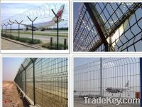The airport fence