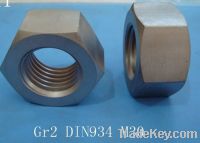Sell DIN934 Titanium nut