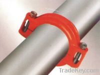 Shoulder end / collared steel pipe