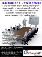 Sell Training and Development Services Pakistan