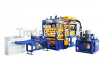 QT6-15 automatic concrete hollow brick making machine