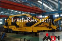 DongMeng mobile jaw crusher plant