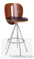Sell Wedged Wooden Back Bar Stool