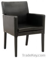 Sell Black Leather Arm Chair