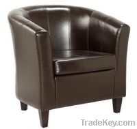 Sell Low Price Leather Dining Chair Arm Chair Tub chair