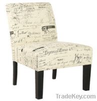 Sell KD Low Price Fabric Dining Chair Lounge Chair Arm Chair