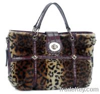 Sell 2012 Lastest Sweater Split Joint Leather/PU Lady Handbag (H1253)