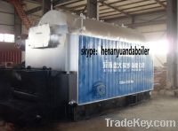 Fire Water tube 1ton 2ton coal steam boiler