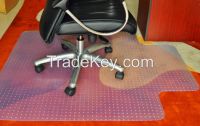 Transparent PVC chair mat